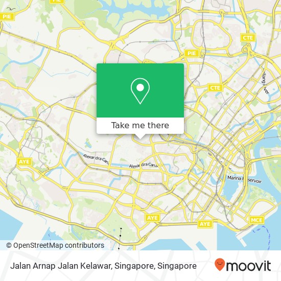 Jalan Arnap Jalan Kelawar, Singapore map