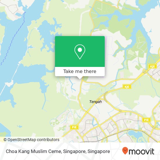 Choa Kang Muslim Ceme, Singapore地图