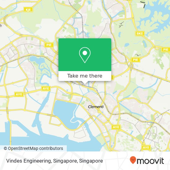 Vindes Engineering, Singapore map