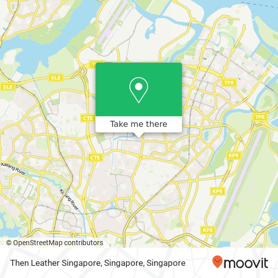 Then Leather Singapore, Singapore map