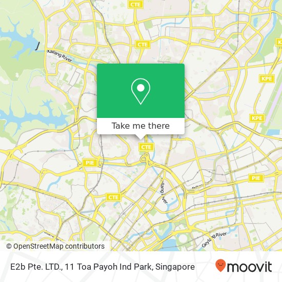 E2b Pte. LTD., 11 Toa Payoh Ind Park map