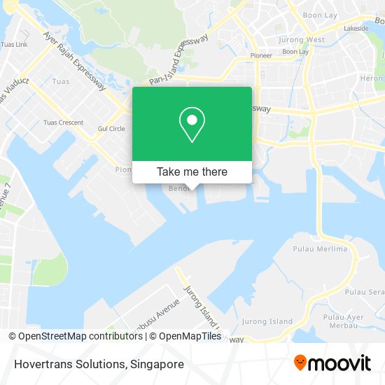 Hovertrans Solutions map