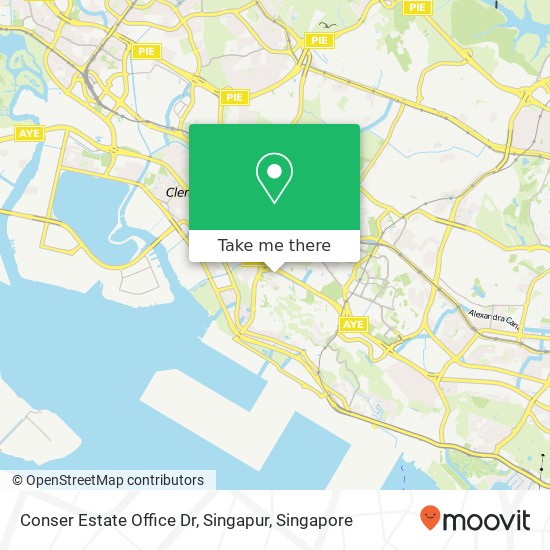 Conser Estate Office Dr, Singapur地图