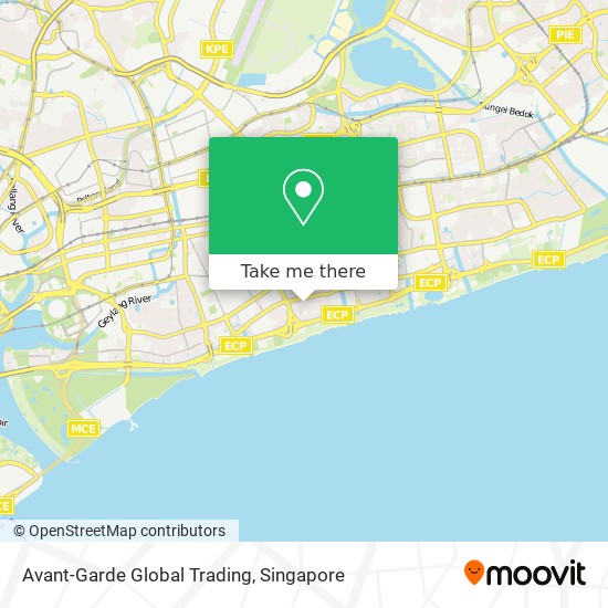 Avant-Garde Global Trading map