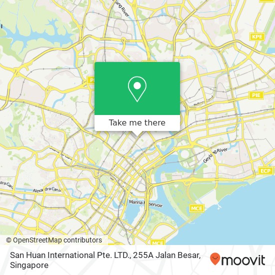 San Huan International Pte. LTD., 255A Jalan Besar地图