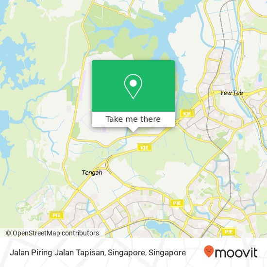 Jalan Piring Jalan Tapisan, Singapore地图