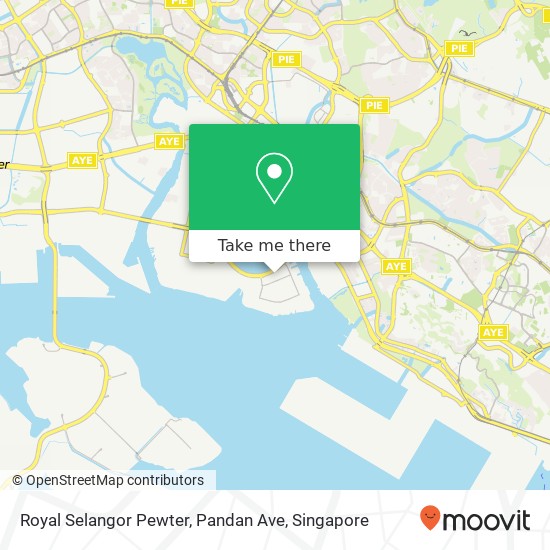Royal Selangor Pewter, Pandan Ave地图