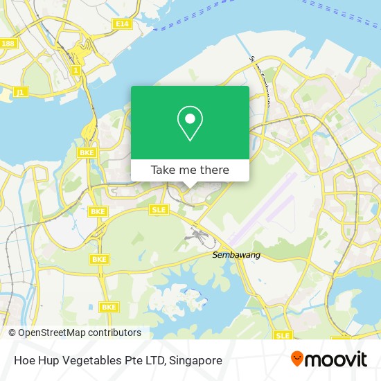 Hoe Hup Vegetables Pte LTD地图