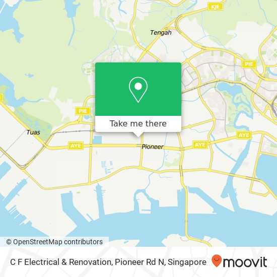 C F Electrical & Renovation, Pioneer Rd N地图