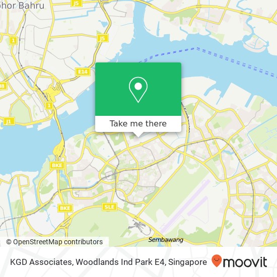 KGD Associates, Woodlands Ind Park E4 map