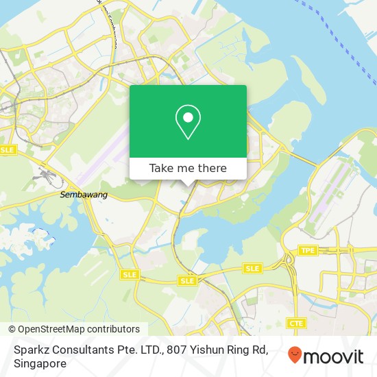 Sparkz Consultants Pte. LTD., 807 Yishun Ring Rd地图