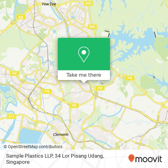 Sample Plastics LLP, 34 Lor Pisang Udang地图