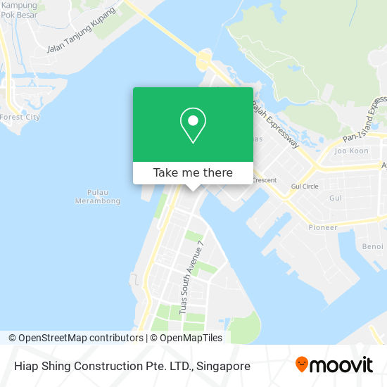 Hiap Shing Construction Pte. LTD. map