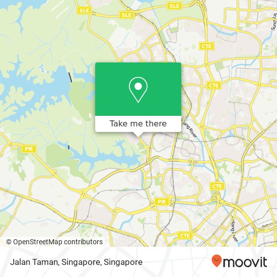 Jalan Taman, Singapore map