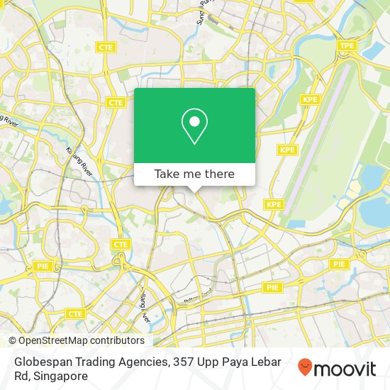 Globespan Trading Agencies, 357 Upp Paya Lebar Rd map