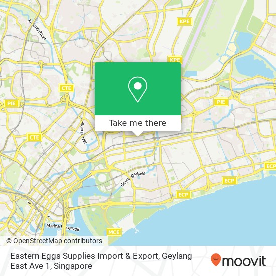 Eastern Eggs Supplies Import & Export, Geylang East Ave 1地图