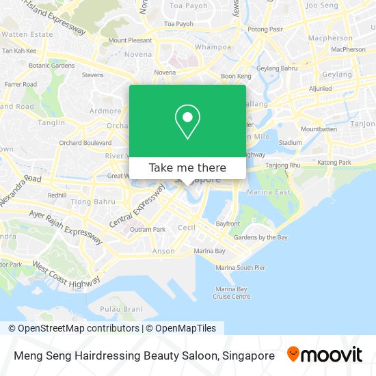 Meng Seng Hairdressing Beauty Saloon地图