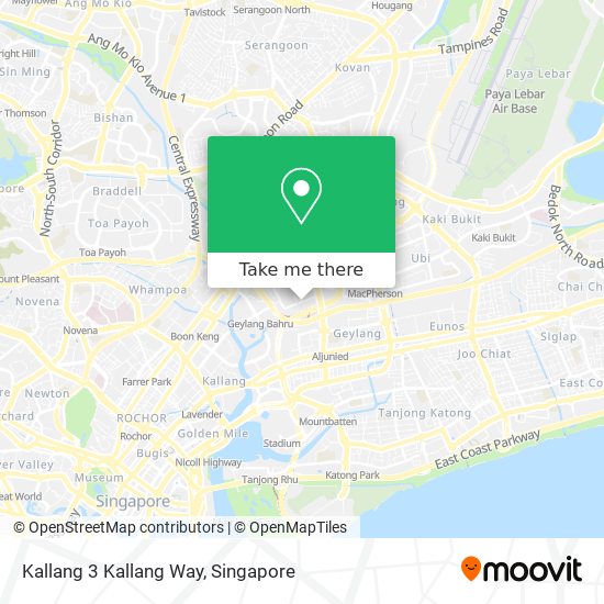 Kallang 3 Kallang Way地图