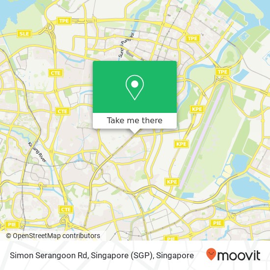 Simon Serangoon Rd, Singapore (SGP) map