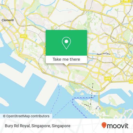 Bury Rd Royal, Singapore map