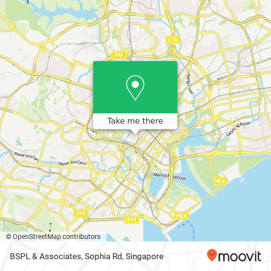 BSPL & Associates, Sophia Rd地图