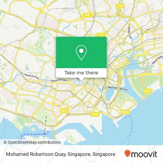 Mohamed Robertson Quay, Singapore map