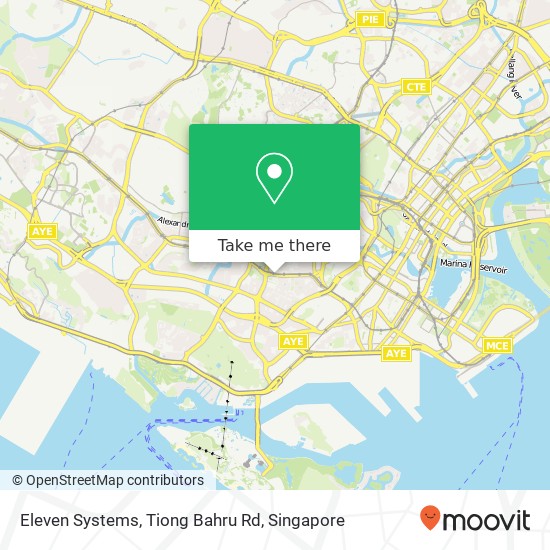 Eleven Systems, Tiong Bahru Rd map