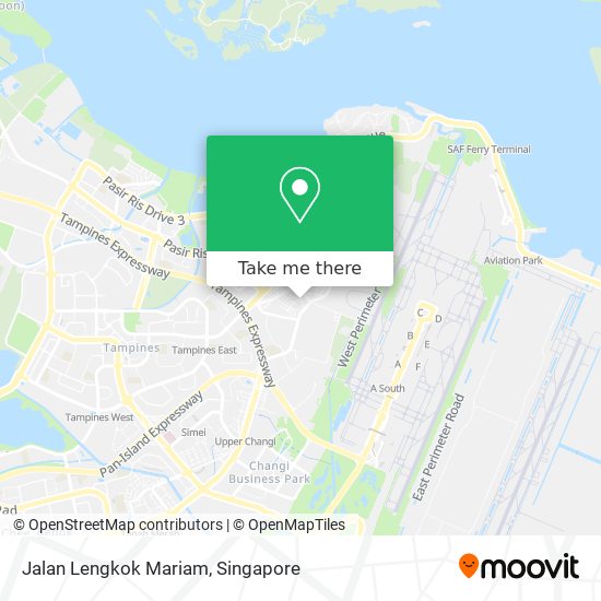 Jalan Lengkok Mariam map