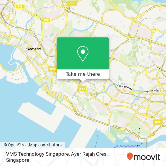 VMS Technology Singapore, Ayer Rajah Cres地图