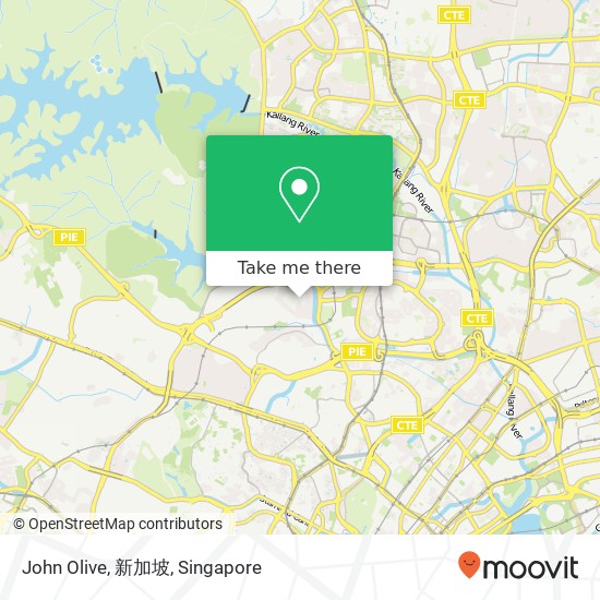 John Olive, 新加坡地图