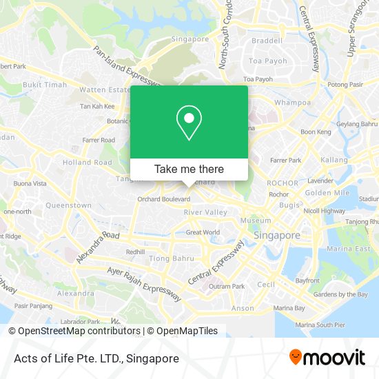 Acts of Life Pte. LTD. map