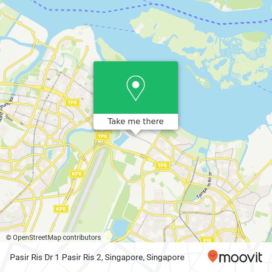Pasir Ris Dr 1 Pasir Ris 2, Singapore map