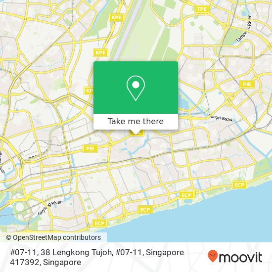 #07-11, 38 Lengkong Tujoh, #07-11, Singapore 417392地图