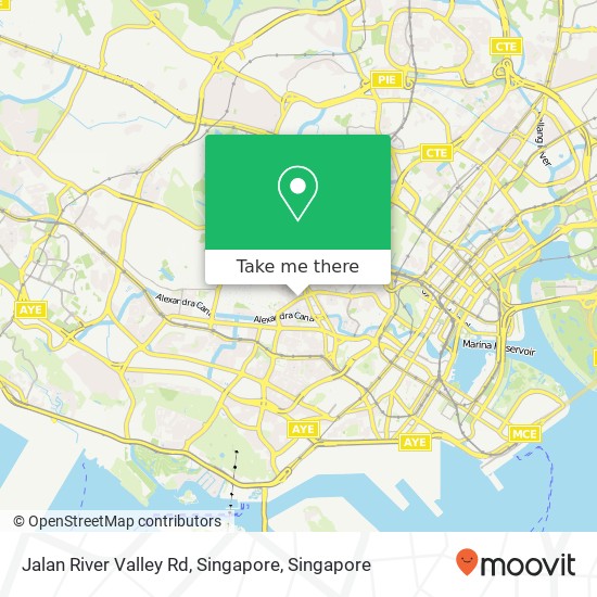 Jalan River Valley Rd, Singapore地图