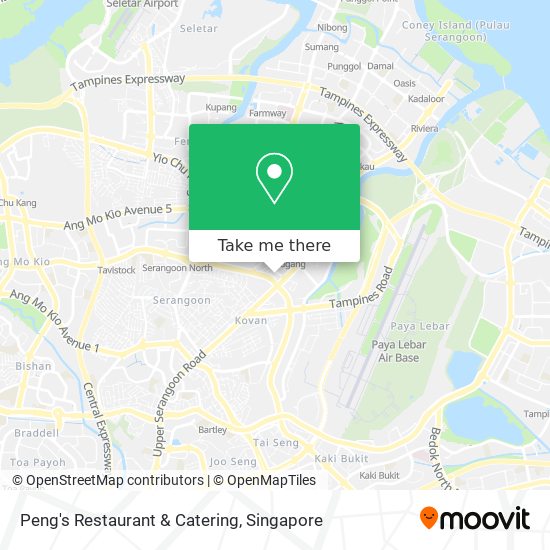 Peng's Restaurant & Catering map