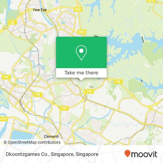 Dkoontzgames Co., Singapore map