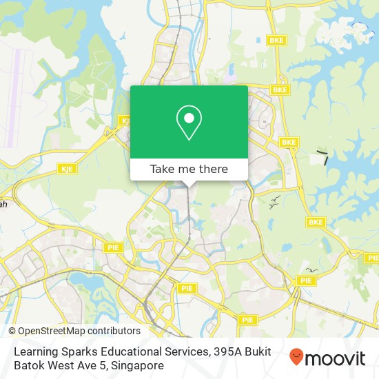 Learning Sparks Educational Services, 395A Bukit Batok West Ave 5 map