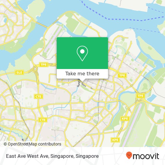 East Ave West Ave, Singapore map