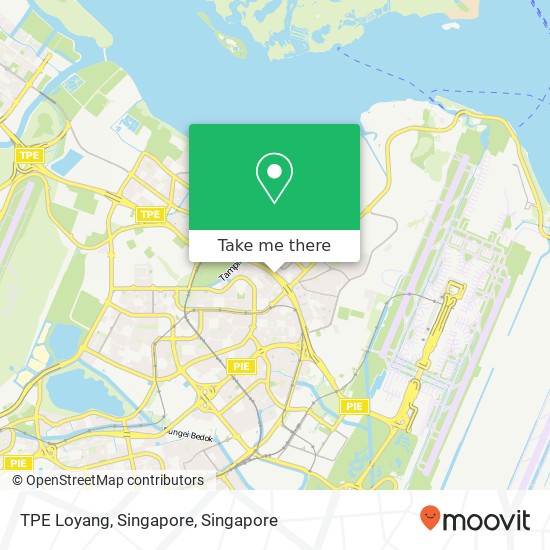 TPE Loyang, Singapore map