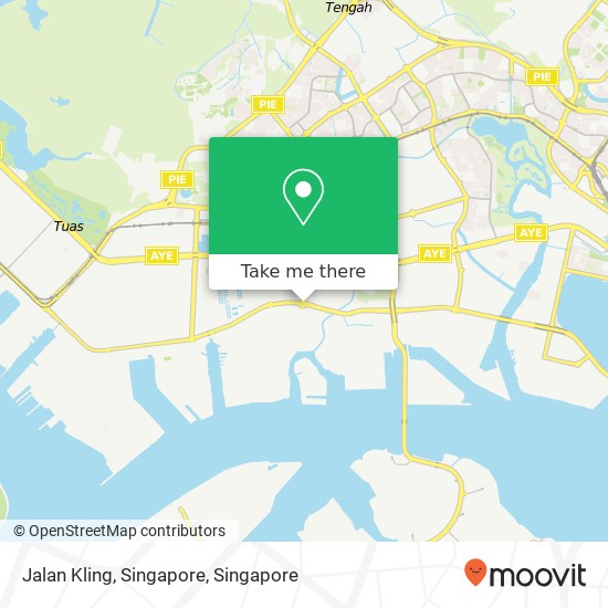 Jalan Kling, Singapore map