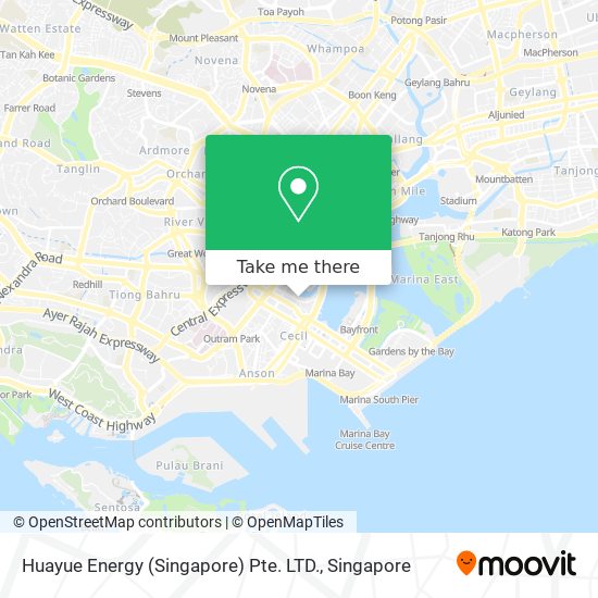 Huayue Energy (Singapore) Pte. LTD.地图