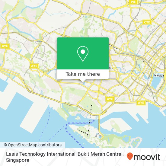 Lasis Technology International, Bukit Merah Central map