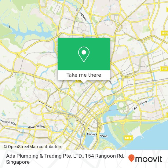 Ada Plumbing & Trading Pte. LTD., 154 Rangoon Rd地图