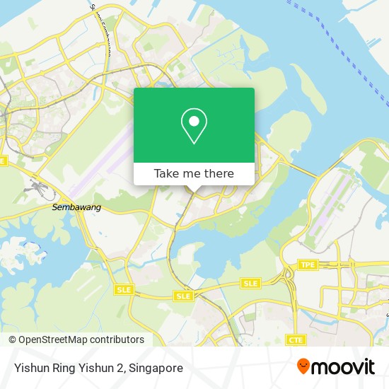 Yishun Ring Yishun 2 map