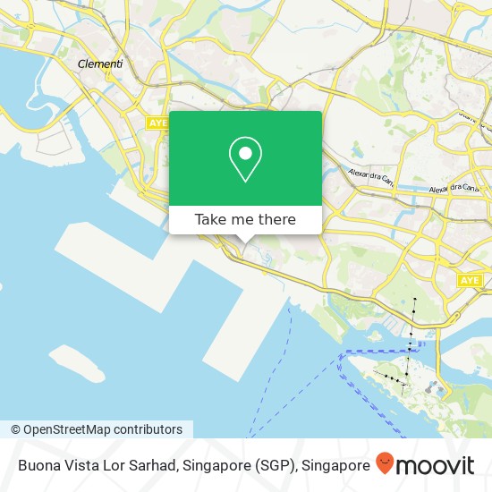 Buona Vista Lor Sarhad, Singapore (SGP) map