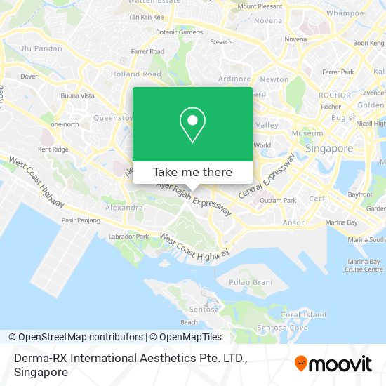 Derma-RX International Aesthetics Pte. LTD.地图