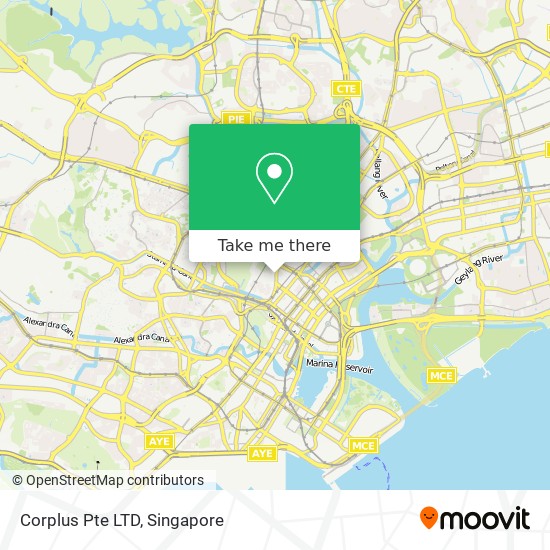 Corplus Pte LTD地图