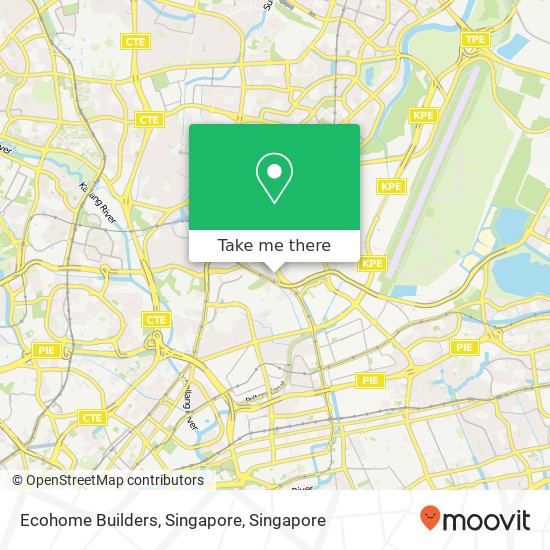 Ecohome Builders, Singapore map