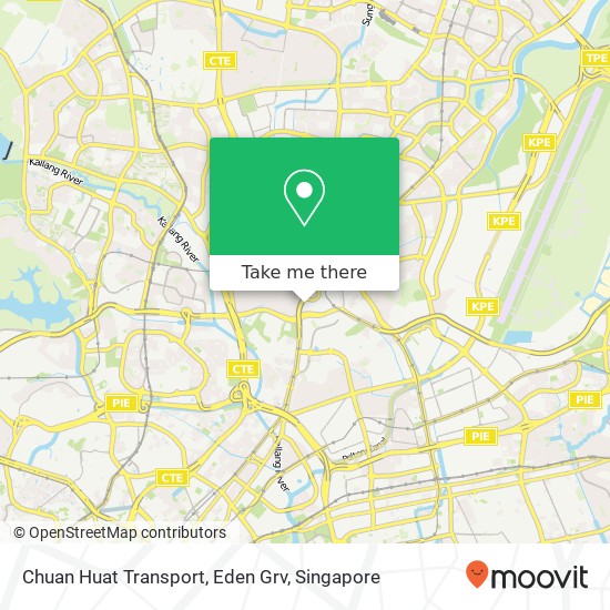 Chuan Huat Transport, Eden Grv map