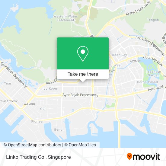 Linko Trading Co. map